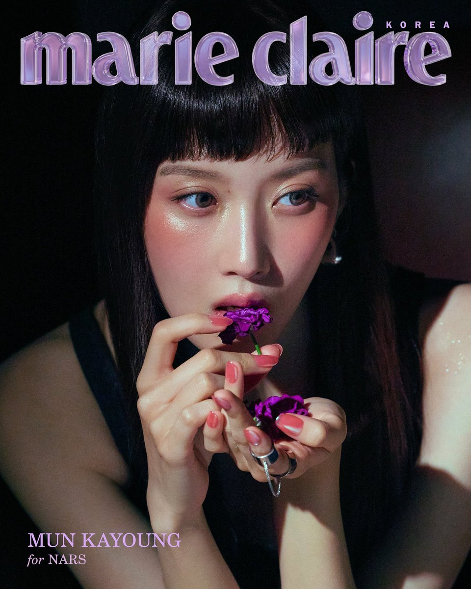 kayoungbrazil's tweet photo. 📸| Kayoung, nova embaixadora da NARS, na Marie Claire Korea!! 
Beleza estonteante!! 😮‍💨
A NARS não poderia ter escolhido melhor!! 💜

#munkayoung #moongayoung #munkayoungxnars #narscosmetics #marieclaire https://t.co/0myzih6TYk