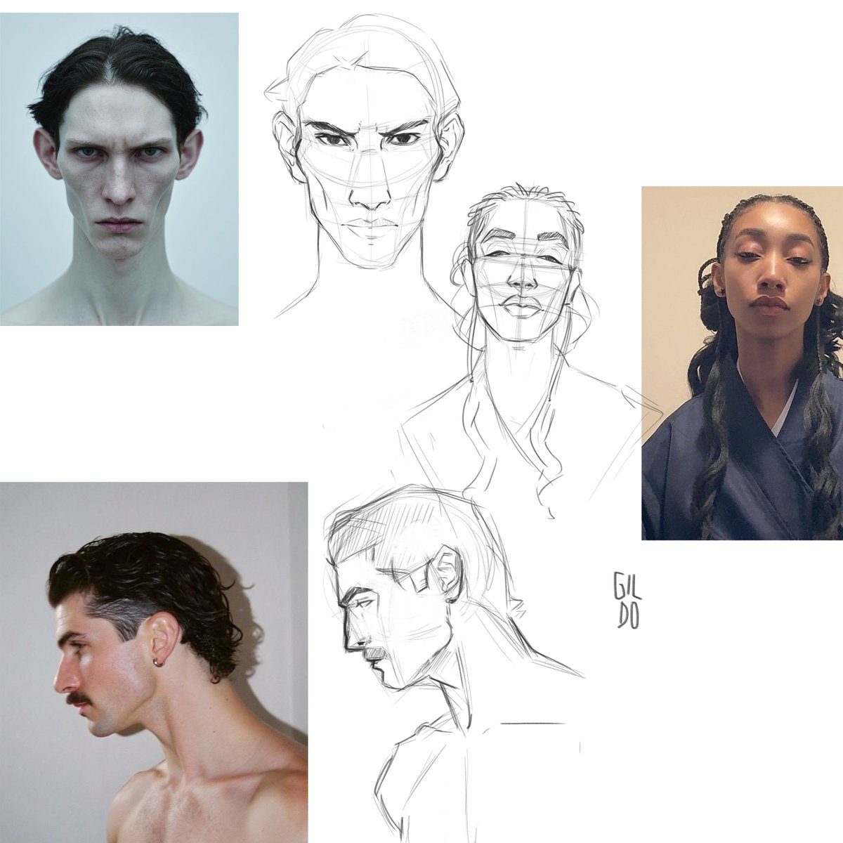 uaigildo's tweet photo. Face study
#sketch
#faces https://t.co/HIc8tDE4jz