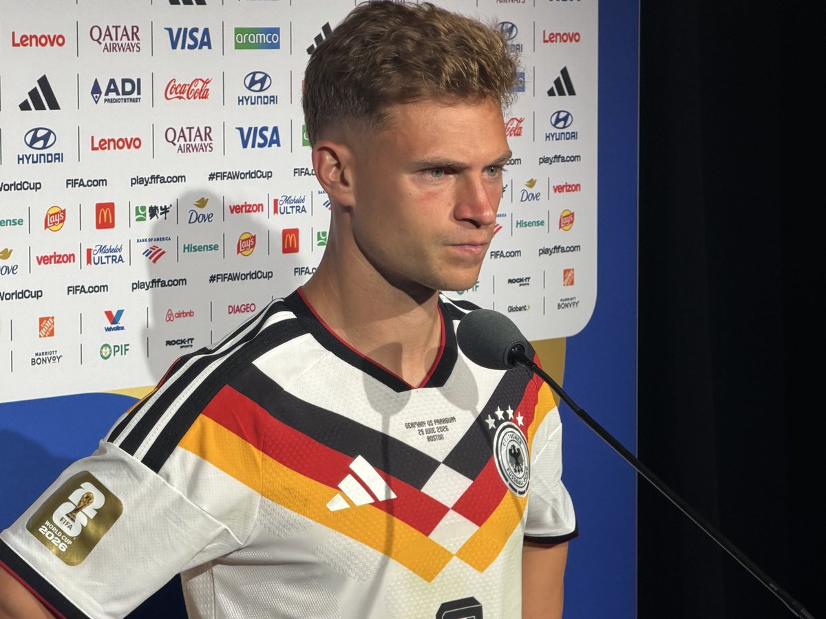 nahuelzn's tweet photo. 🇩🇪🗣️ JOSHUA KIMMICH: "Tuvimos muchos problemas contra equipos que no son de clase mundial. Eso es un hecho. No jugamos bien ninguno de los tres partidos. Merecíamos ser eliminados." https://t.co/3rffrgizs5