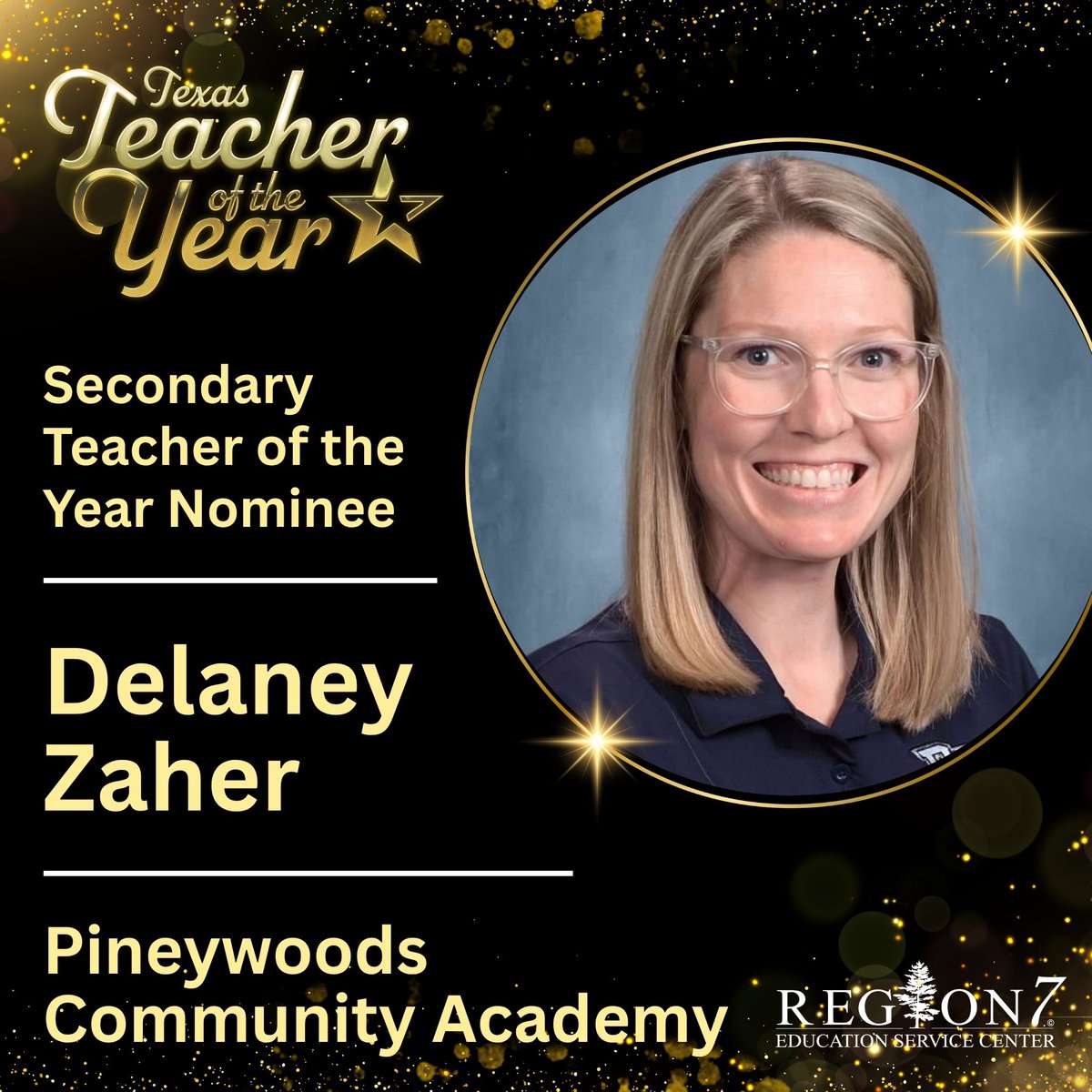 Region7ESC's tweet photo. π 15 days to go!
Today's Teacher of the Year spotlight shines on Pineywoods Community Academy.
π Elementary: Miranda Livingston
π Secondary: Delaney Zaher
Congratulations! π
#Region7ESC #TeacherOfTheYear https://t.co/3RIABpvFU8