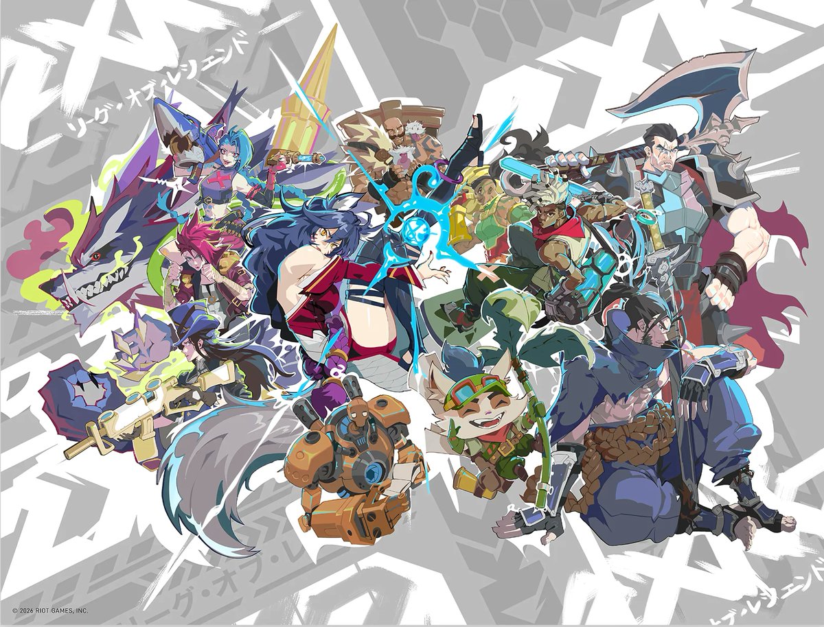 ArtShareHQ's tweet photo. 🎨 Illustration / 2XKO: League of Legends · "2XKO All-Stars"

— @kawaii_satori https://t.co/xflaT1gKQT