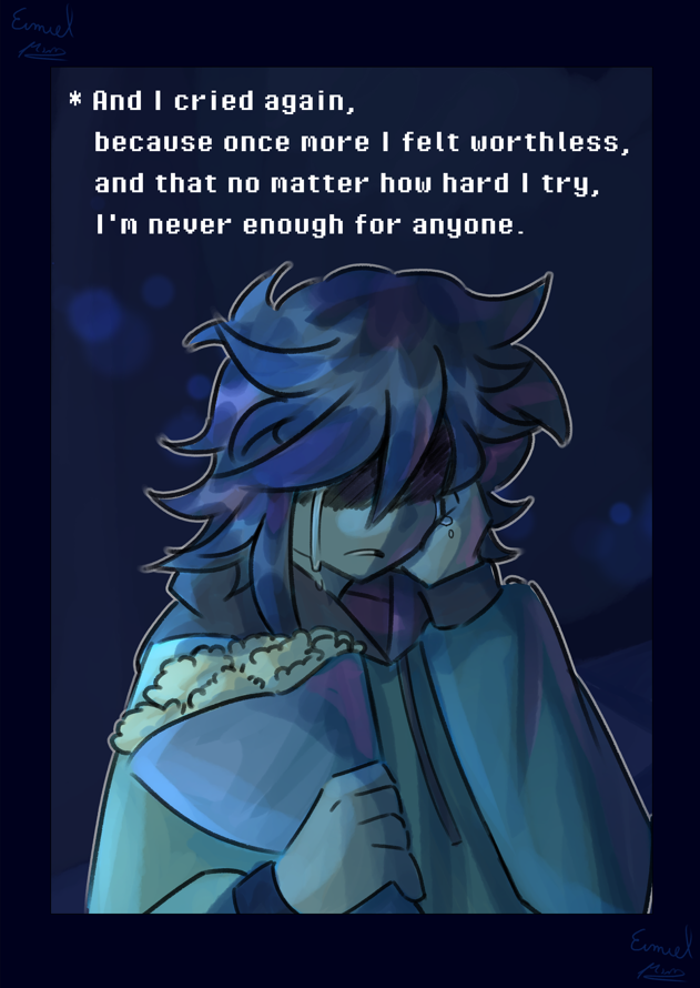 eimielpam's tweet photo. #deltrarunespoilers #deltarune  
.
.
... I guess you are in love ... https://t.co/ln7xNQPuJc