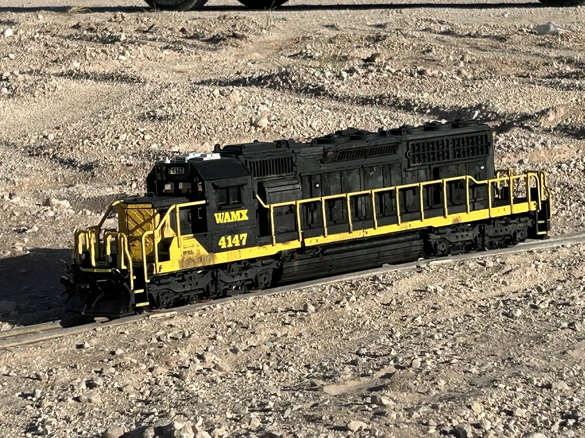 CamB4014's tweet photo. @Modeltrainguy_ Rduck locomotive works is THE GOAT!! The kits are super detailed and easy to customize! Well worth the money and the time! https://t.co/iHPMttLQYu