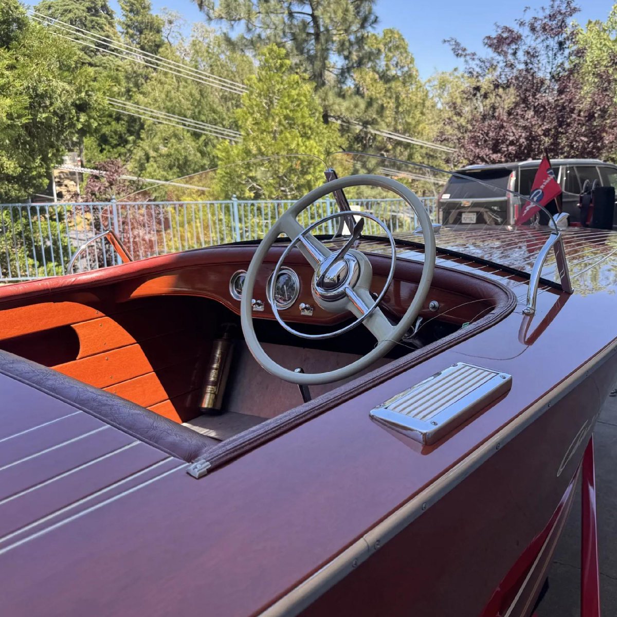 Bringatrailer's tweet photo. Daisy is ready to set sail and take trophies!

https://t.co/BTYxKf5YBT https://t.co/lphdhsSJQB