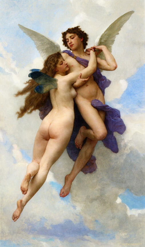 art_bouguereau's tweet photo. Love and Psyche #artbots #bouguereau https://t.co/Xy5JlD5KjI