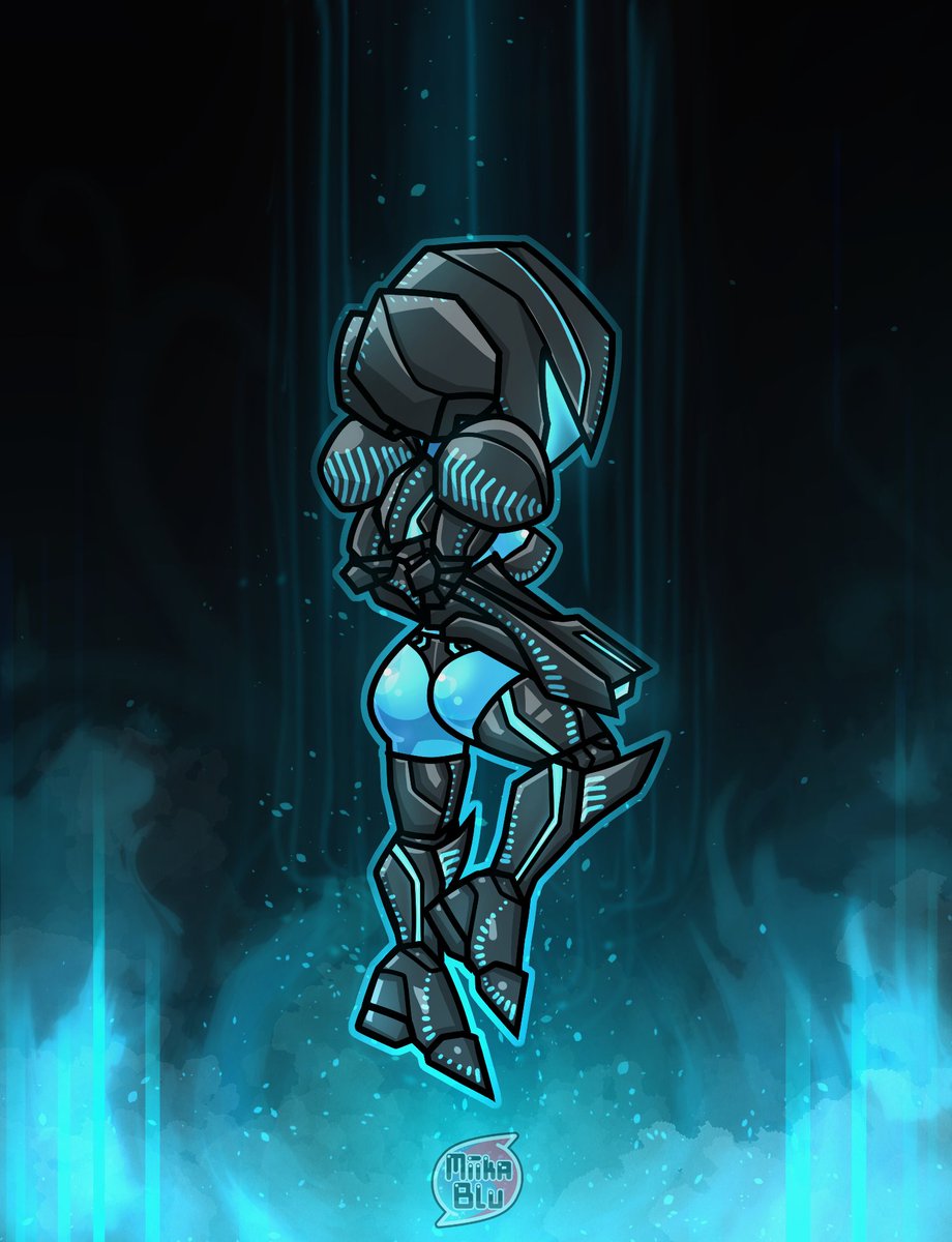 Miika_Blu's tweet photo. I love badass women, and Dark Samus is badass with a bad A S S! 🍑 https://t.co/Sdzk3HhJE0