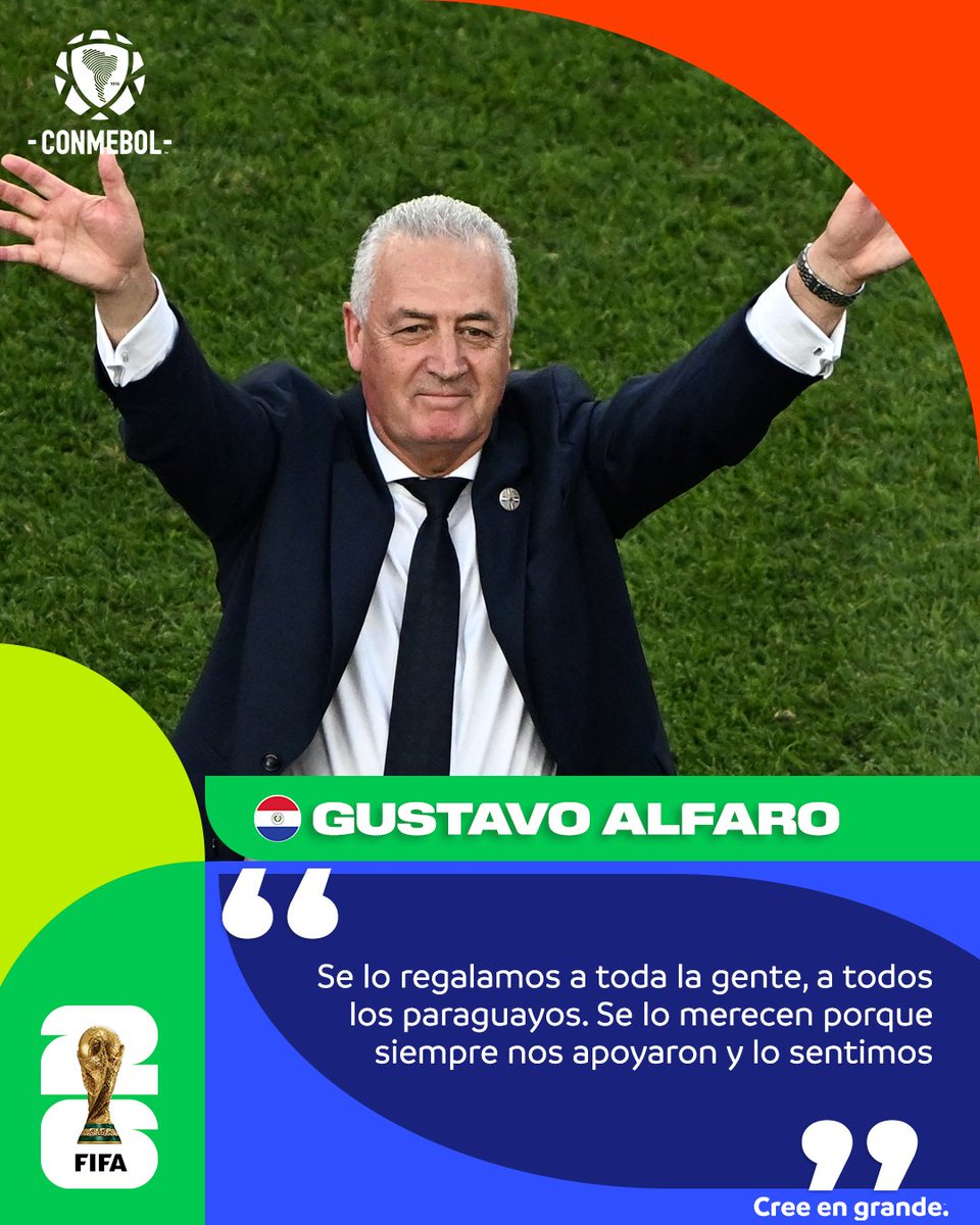 CONMEBOL's tweet photo. El cazador de utopías lo volvió a hacer 🧠🏆

#CopaMundialFIFA https://t.co/FZW9TmORqu