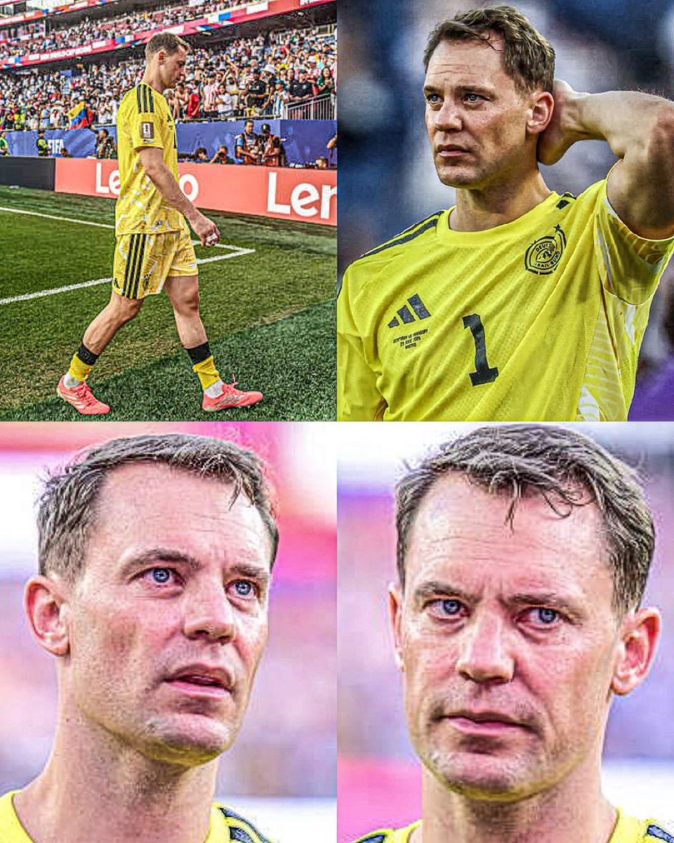 AlertaNews24's tweet photo. 🇩🇪 | MUNDIAL 2026: El legendario arquero alemán Manuel Neuer se despide del fútbol internacional, debido a que esta fue su última aparición en un torneo importante con su país. https://t.co/GV2xEgJOHL