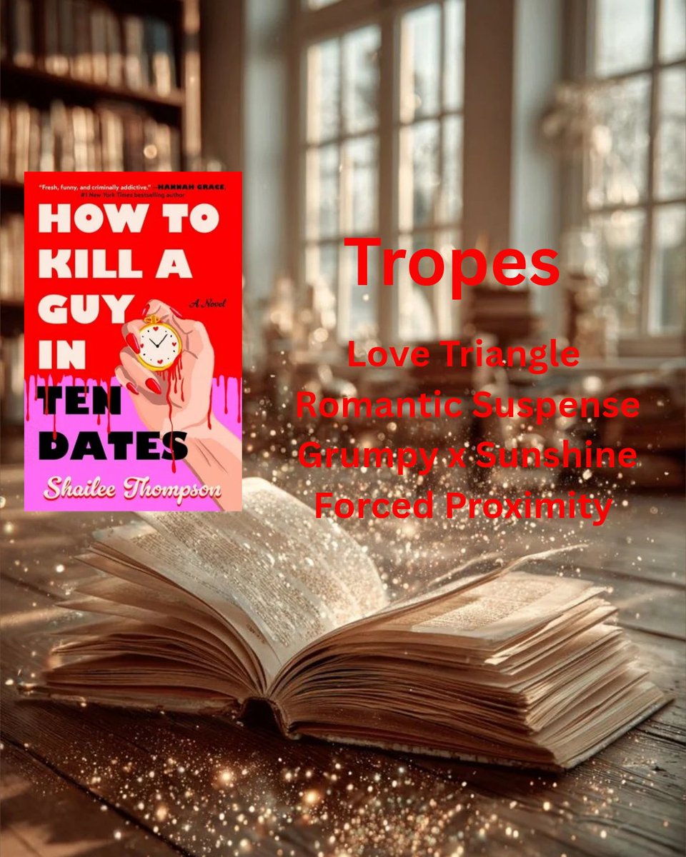 HeartOfLane's tweet photo. I recently went to my local library and picked up How to Kill A Guy in Ten Dates by Shailee Thompson!!

This book looks like the perfect mix of romance and thriller, and I am so excited to read it!! 

#booktwt #booktwitter https://t.co/Lv7xV9peYe