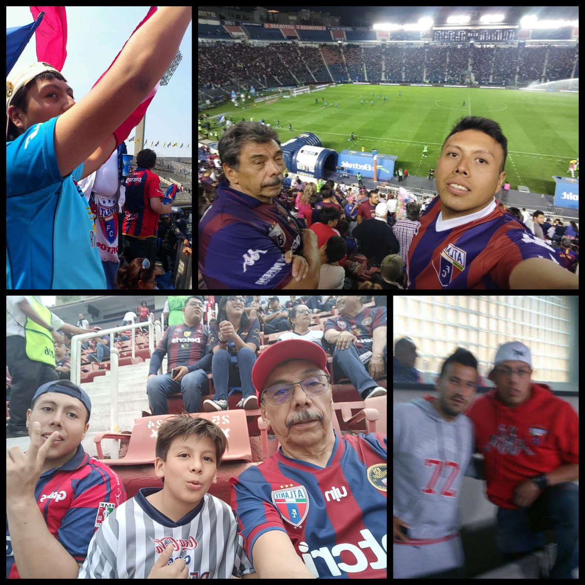 oscar_ps13's tweet photo. @Atlante Primero fue mi padre en el azulgrana, después yo en Neza; viviendo descensos, hoy somos tres, viviendo el acenao y Creciendo transmitiendo valores atlantistas, Vivir el Mundial junto a ellos sería un sueño, pero decir Siempre Potros! Será lo más lindo que pude compartir con ellos https://t.co/mAvopXH84O