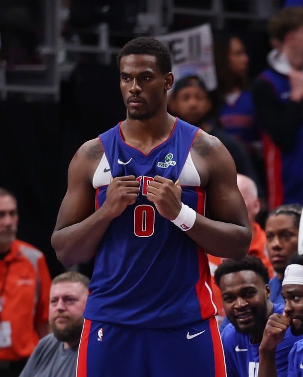 TheDunkCentral's tweet photo. The Detroit Pistons are unlikely to give Jalen Duren either a supermax or a regular max contract, per @omarisankofa 

“Because he made third-team All-NBA, Duren reached the ‘higher maximum criteria’ that increased the maximum money the Pistons can offer – up to five years and $287 million, a substantial bump from the previous $239 million he was eligible for. But he's unlikely to see either figure following an underwhelming postseason performance that ended with a seven-game loss to the Cleveland Cavaliers.”

(Via https://t.co/XqXa6wWDWD)