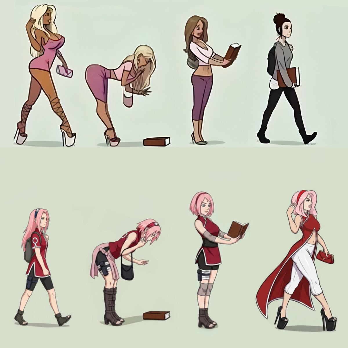 jxxury's tweet photo. Be like Sakura https://t.co/L566H7JHRB