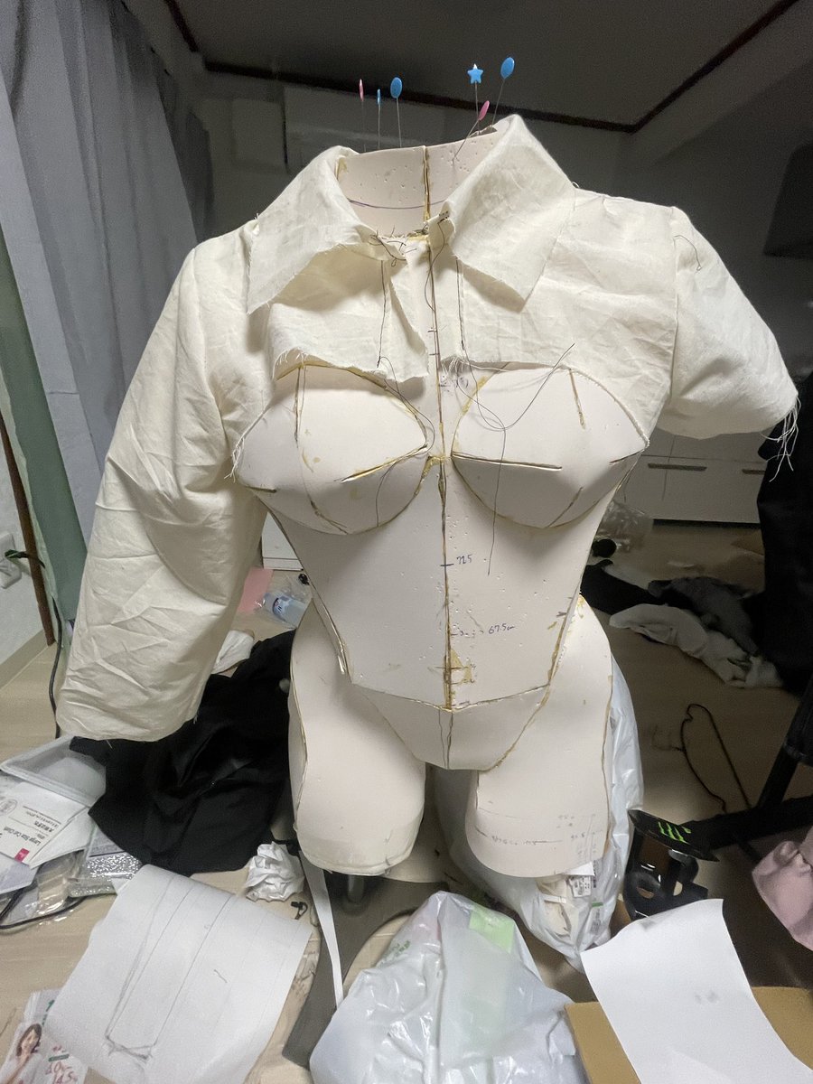 444Atsuki's tweet photo. ヤケクソ制作 https://t.co/uHvhUpfJHy