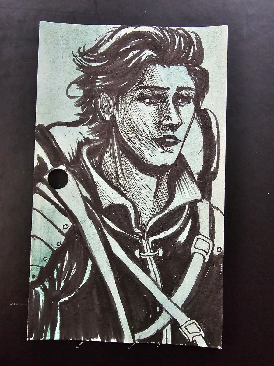 jenniashbart's tweet photo. Roben the Scout
#rpgart #indexcardaday #icad2026 #characterportrait https://t.co/TZrJLskMSP