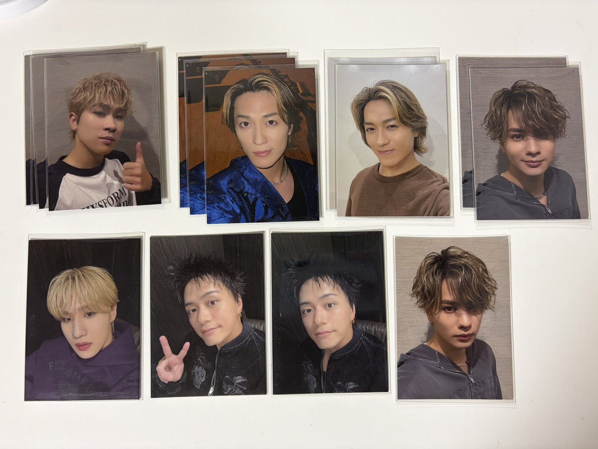 gkey_h29's tweet photo. BALLISTIK BOYZ BALLISTIKBOYZ BBZ バリ フォトカ 交換

【求】砂田将宏（メンカラ優先）深堀未来（友人代理）

【譲】海沼流星 松井利樹 日髙竜太 奥田力也

ネックレスは深堀未来を探しております。

郵送または手渡し（7/8仙台 7/26新潟 8/1サマフェス）
お気軽にご連絡ください。 https://t.co/VSiOzUoMxi