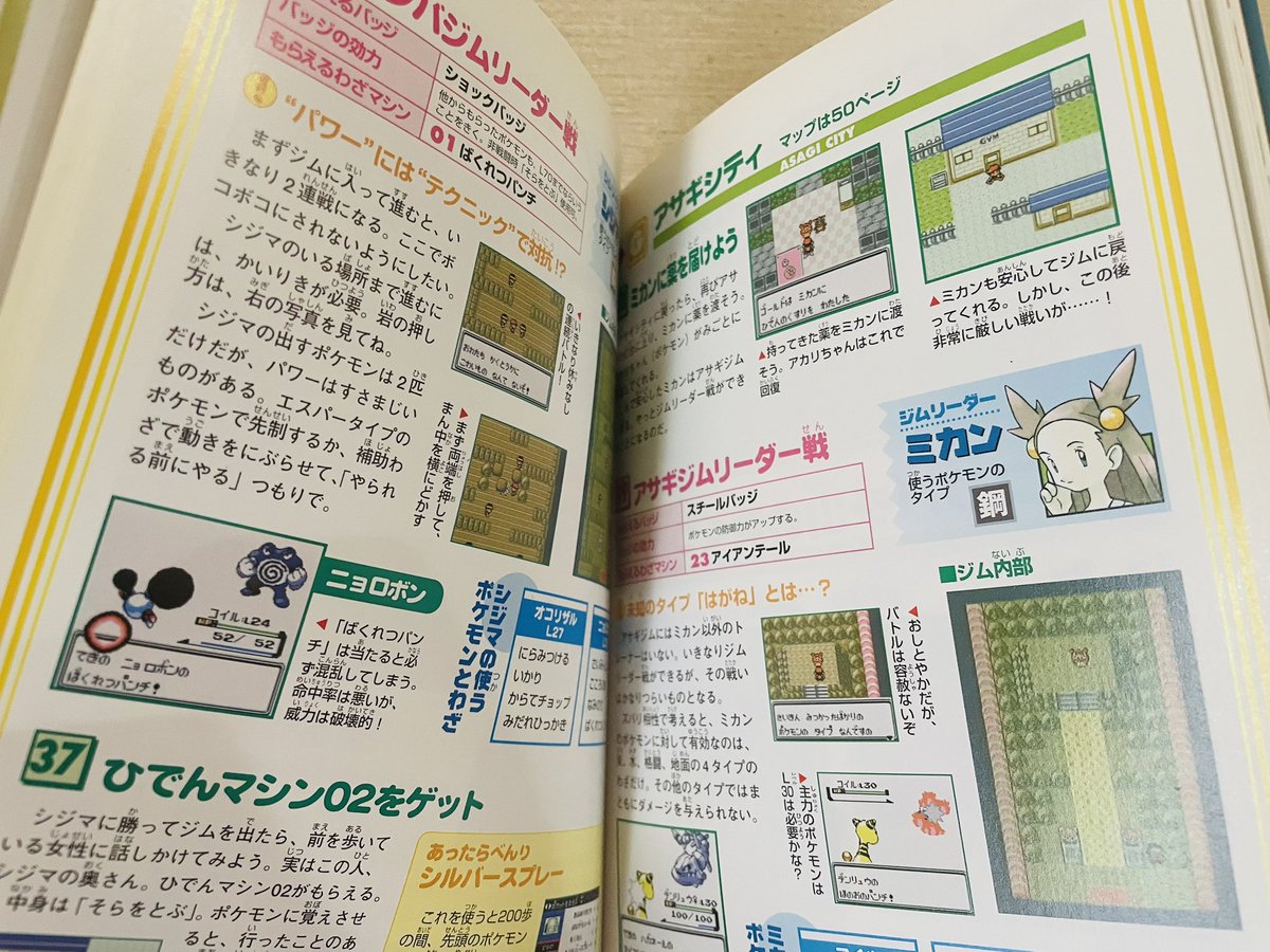 poppo_koratta's tweet photo. 攻略本って、ただの本じゃなくて思い出そのものなんだよなぁ。

懐かしい1冊をゲット📖✨

めくるたびに金銀を遊んでいた頃の記憶が一気によみがえる。

これは大切に飾っておきたい☺️

当時持っていた人いますか？ https://t.co/V4gI3IVElw