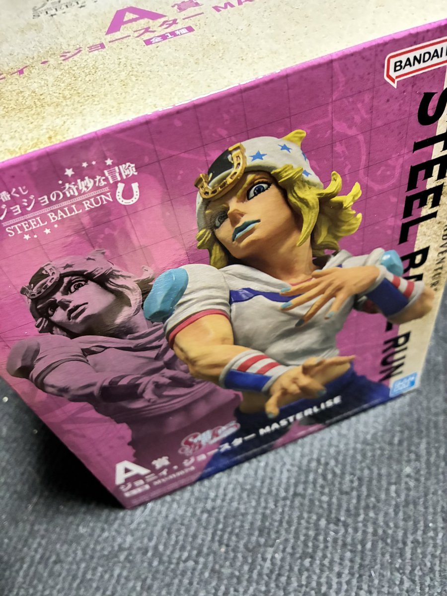 xxx3635's tweet photo. ジョジョの奇妙な冒険
STEEL BALL RUN

【譲】
Ａ賞

【求】
Ｂ賞、Ｃ賞
過去弾フィギュア(写真２〜３)

難しいかもしれませんがよろしくお願いいたします。 https://t.co/l4Xth5cQel