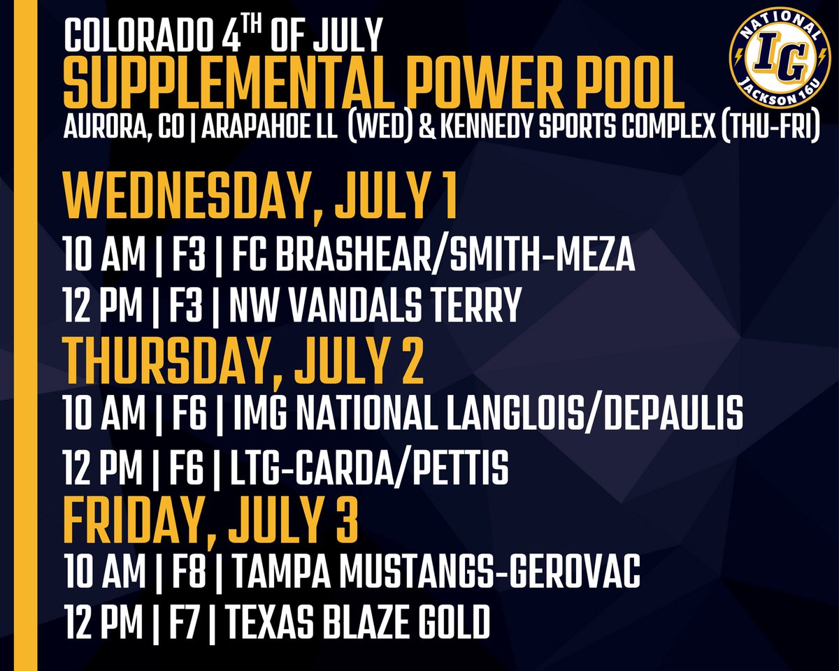 Impact Gold National Jackson 16U tweet media