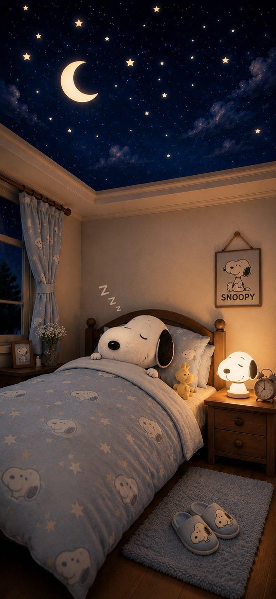 snoopyb047's tweet photo. Snoopy night 🌙 https://t.co/MYkwWBHgck