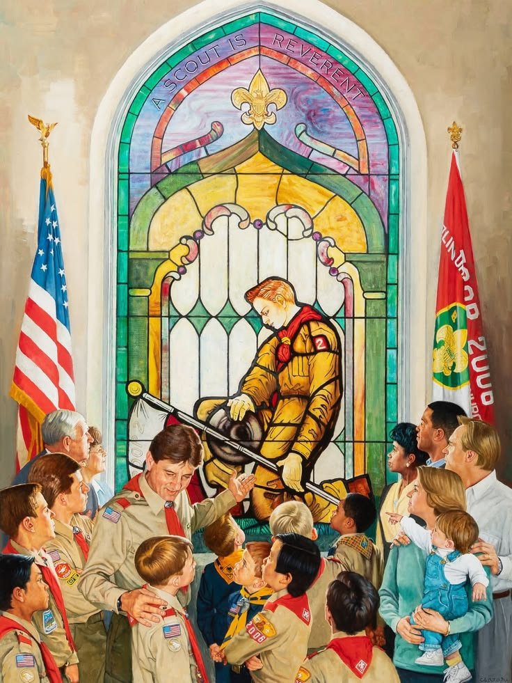AmericanaAesth's tweet photo. Joe Maniscalco — 'A Scout is Reverent' https://t.co/IFN6sOeClj