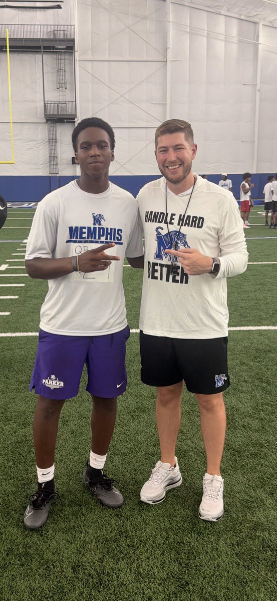 _biGold's tweet photo. Super grateful for the opportunity to go up to @MemphisFB  last week and compete.  Thanks @DrewChance_10 and @CoachDeckUofM for the opportunity to come and compete! Can’t wait to come back up. https://t.co/fNpdiGXNlC
