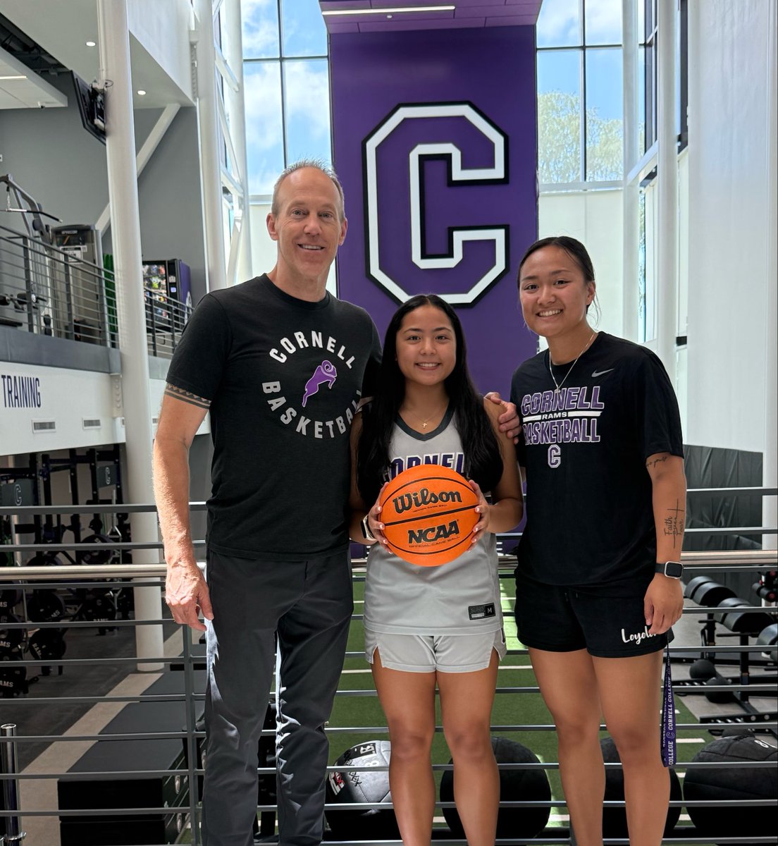 emma_jocson's tweet photo. After a great visit, I’m grateful to have received an offer from @CornellRamsWBB! Thank you @coachbrase and Coach Dabu for this opportunity! https://t.co/VzUwFP9Mjo