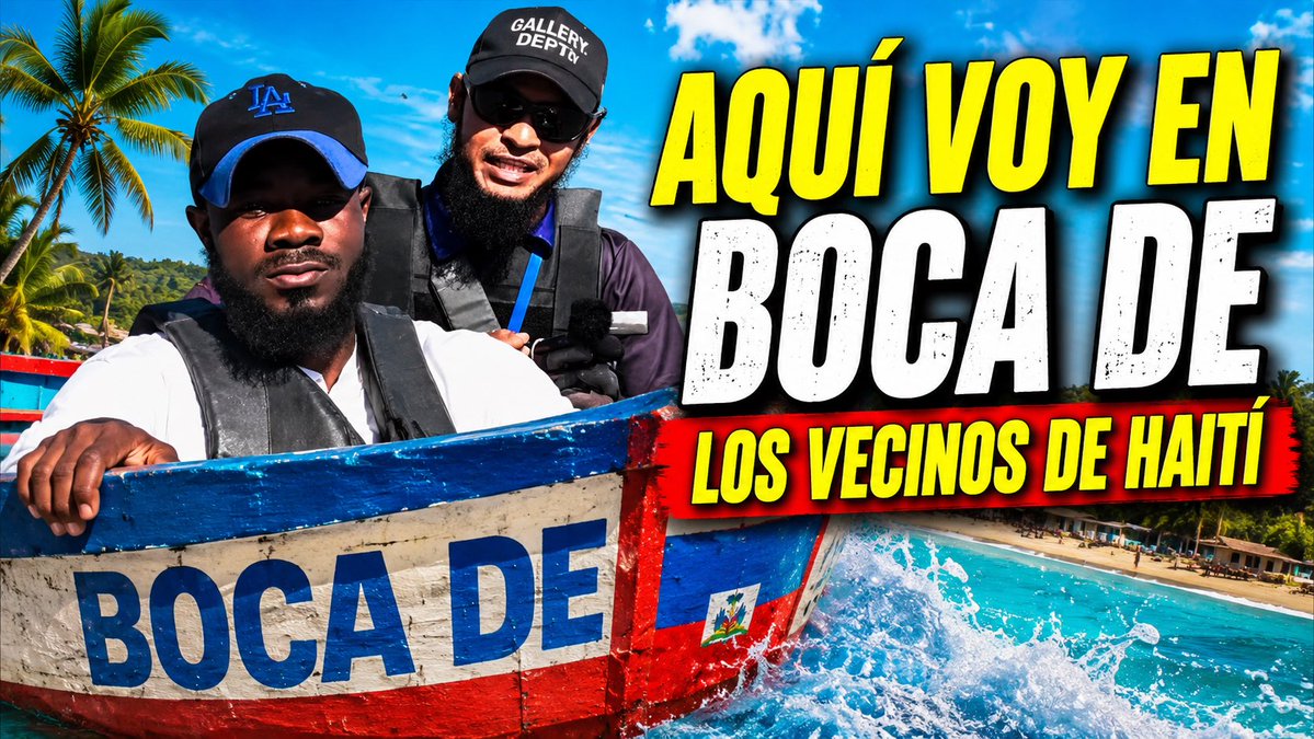 PRIMERGUANDULTV's tweet photo. LLEGUÉ A LA ISLA, ADONDE ESTÁN LOS VECINOS DE HAITÍ https://t.co/3TAapAbMyU vía @YouTube https://t.co/Kg5LQSrRZ9