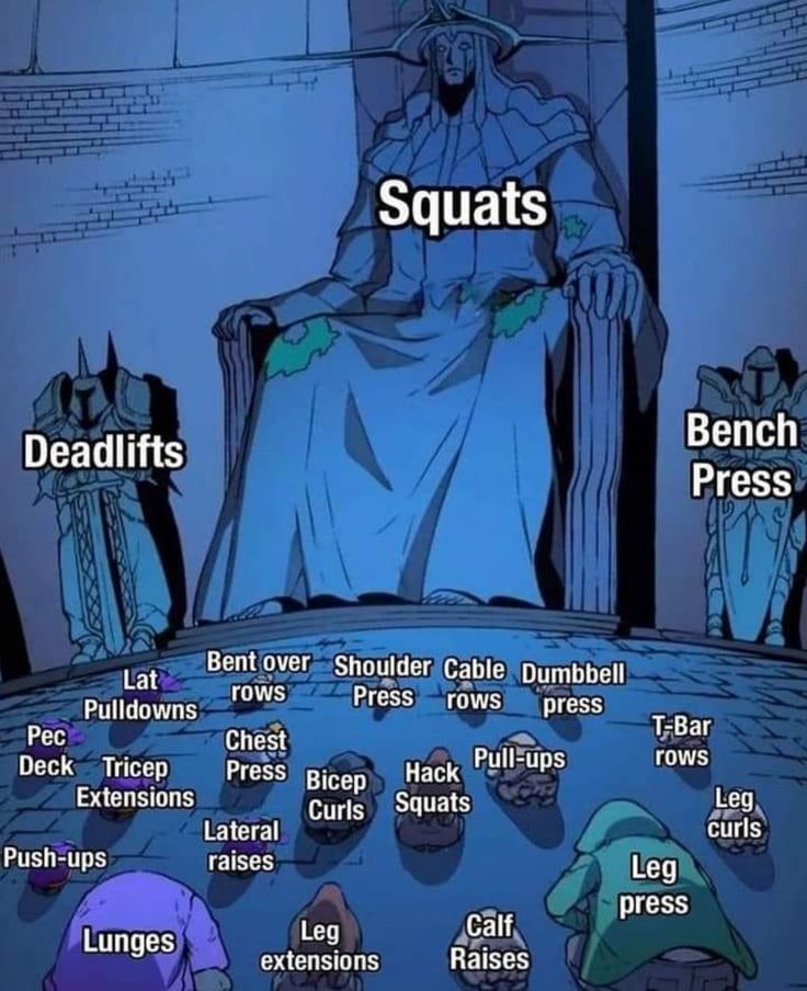 Fitness_G0d's tweet photo. Squats alone makes you more stronger than any exercises combined. https://t.co/NPTwe4TFG3