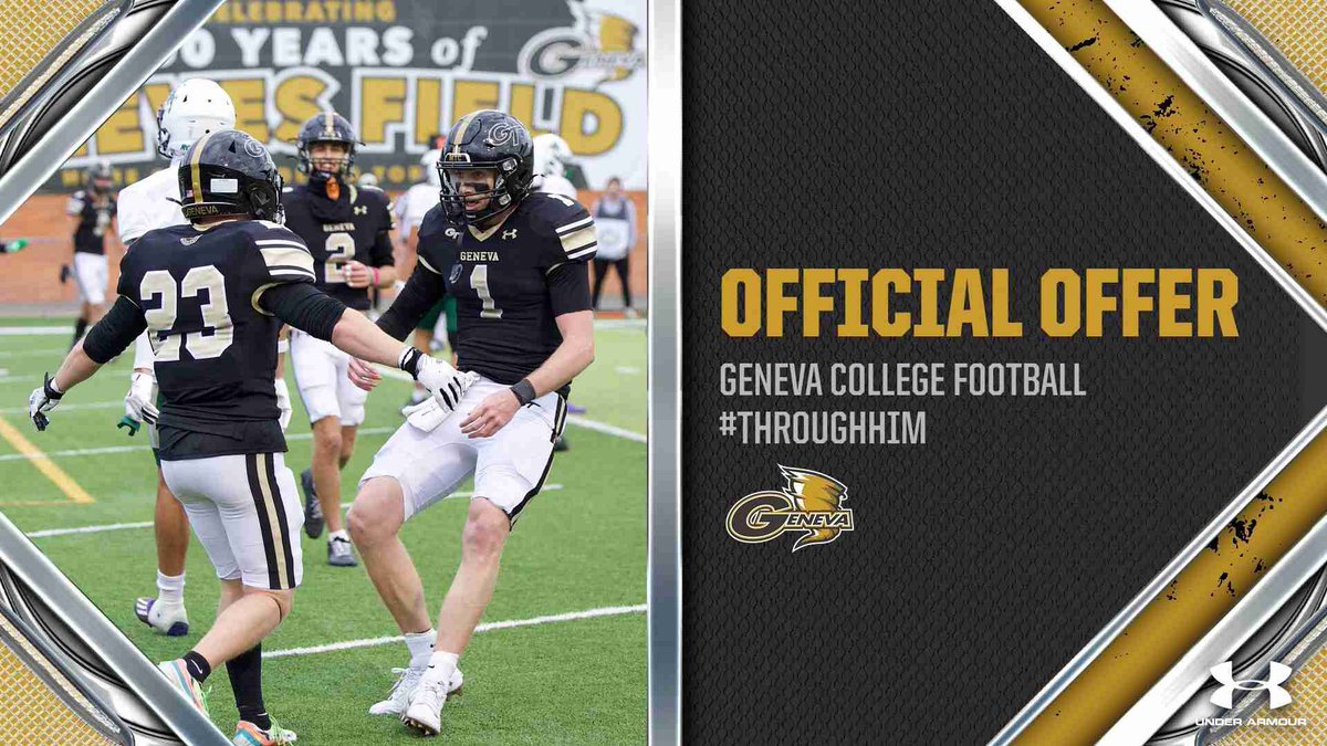 domjones55's tweet photo. Blessed to receive an offer from @Geneva_Football @CoachContenta https://t.co/IeW9TPNJmg