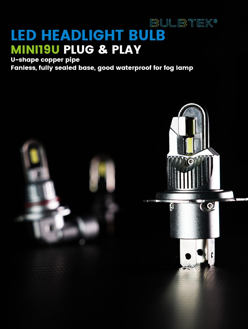 LED_BULBTEK's tweet photo. 📢BULBTEK MINI19 LED Headlight Bulb
🆗MINI Size, Plug & Play
🆗Cooling U-Shape Copper Pipe
🆗Fanless, Fully Sealed Base, Good Waterproof for Fog Lamps
🆗60W(pair/start), 5000lm(pair/start)
🆗Body Color Optional: Silver / Black
#BULBTEK #LEDHeadlight #LEDHeadlightBulb https://t.co/sXNMYGbnZ8