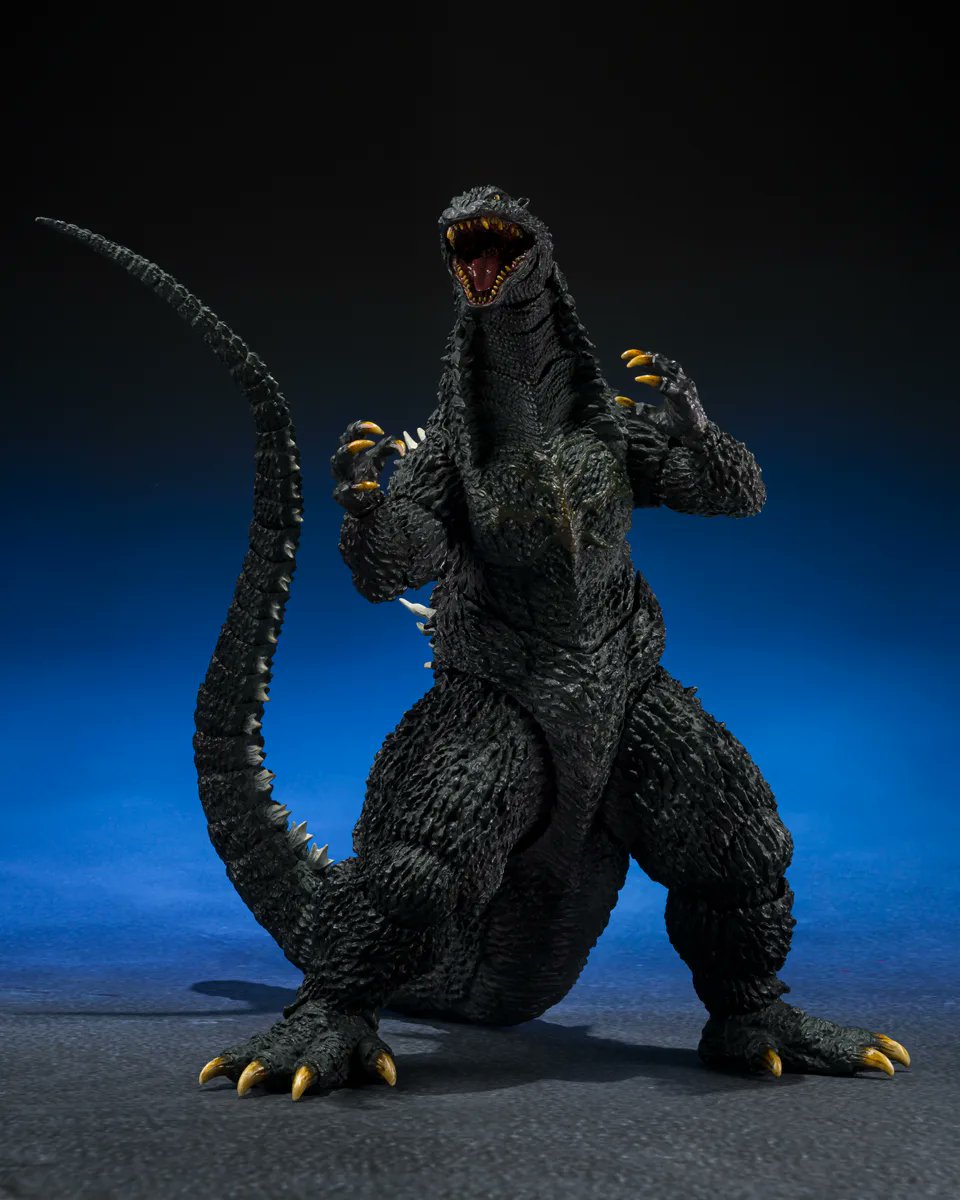 frc_watashi's tweet photo. 【情報解禁】S.H.モンスターアーツ ゴジラ (2003)  #PR
https://t.co/3wYrMWesmF

価格：¥12,100 （税込）
発売日：2026年12月 発売予定
予約開始日：2026年7月1日
販路：一般販売 https://t.co/D6M7Uktmmd