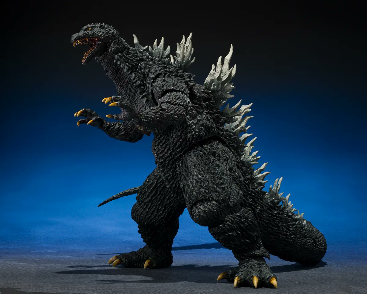 frc_watashi's tweet photo. 【情報解禁】S.H.モンスターアーツ ゴジラ (2003)  #PR
https://t.co/3wYrMWesmF

価格：¥12,100 （税込）
発売日：2026年12月 発売予定
予約開始日：2026年7月1日
販路：一般販売 https://t.co/D6M7Uktmmd