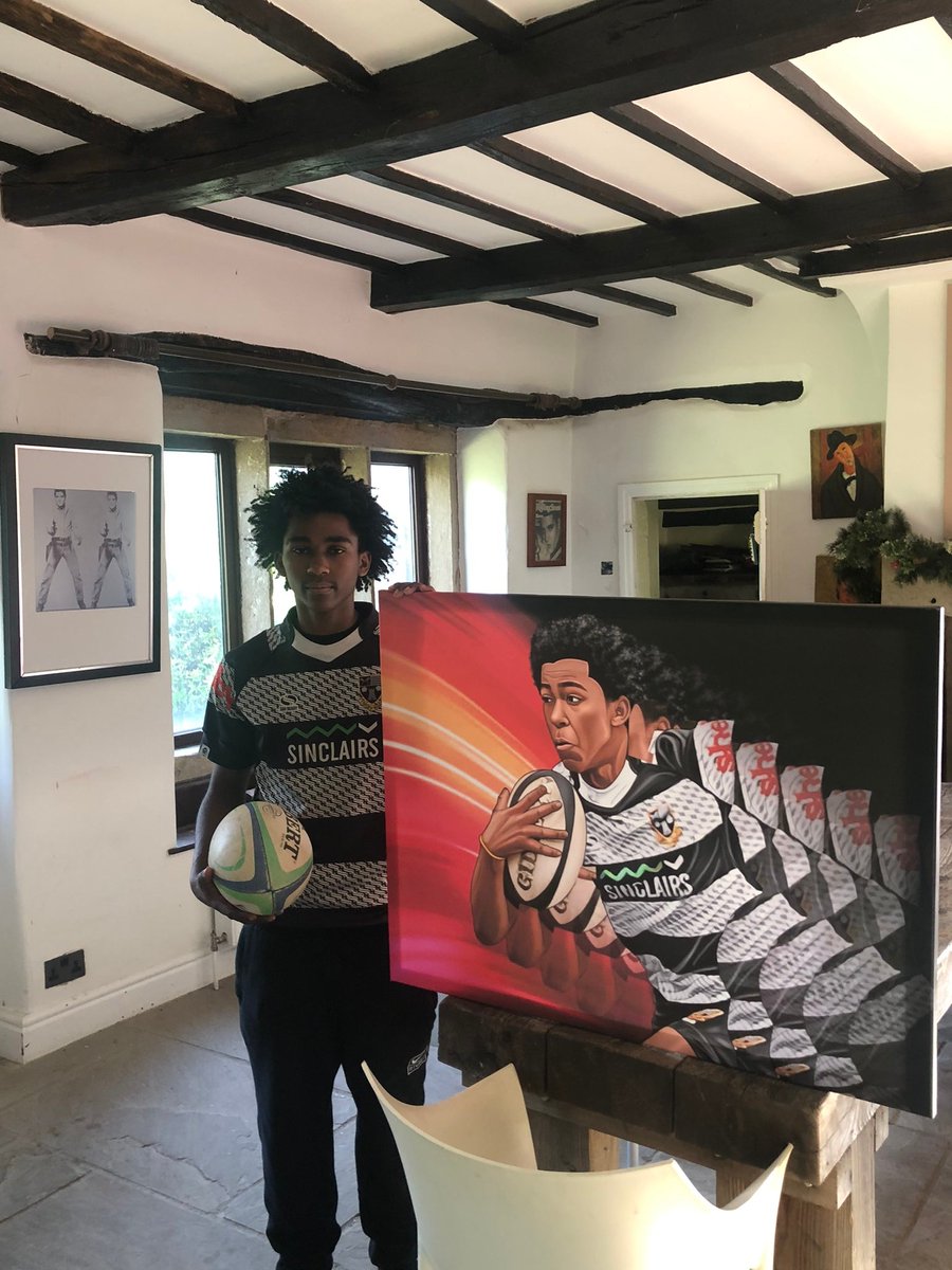 StacyAndy9's tweet photo. Your greatest moments deserve more than a photo. They deserve art. 🎨🔥 #CustomPortrait #SportsArt
Portrait design done and delivered to @midgleyfarm
Thank you for the commission 🥰
Rate my design guys 😉 https://t.co/nMhjFjWewg