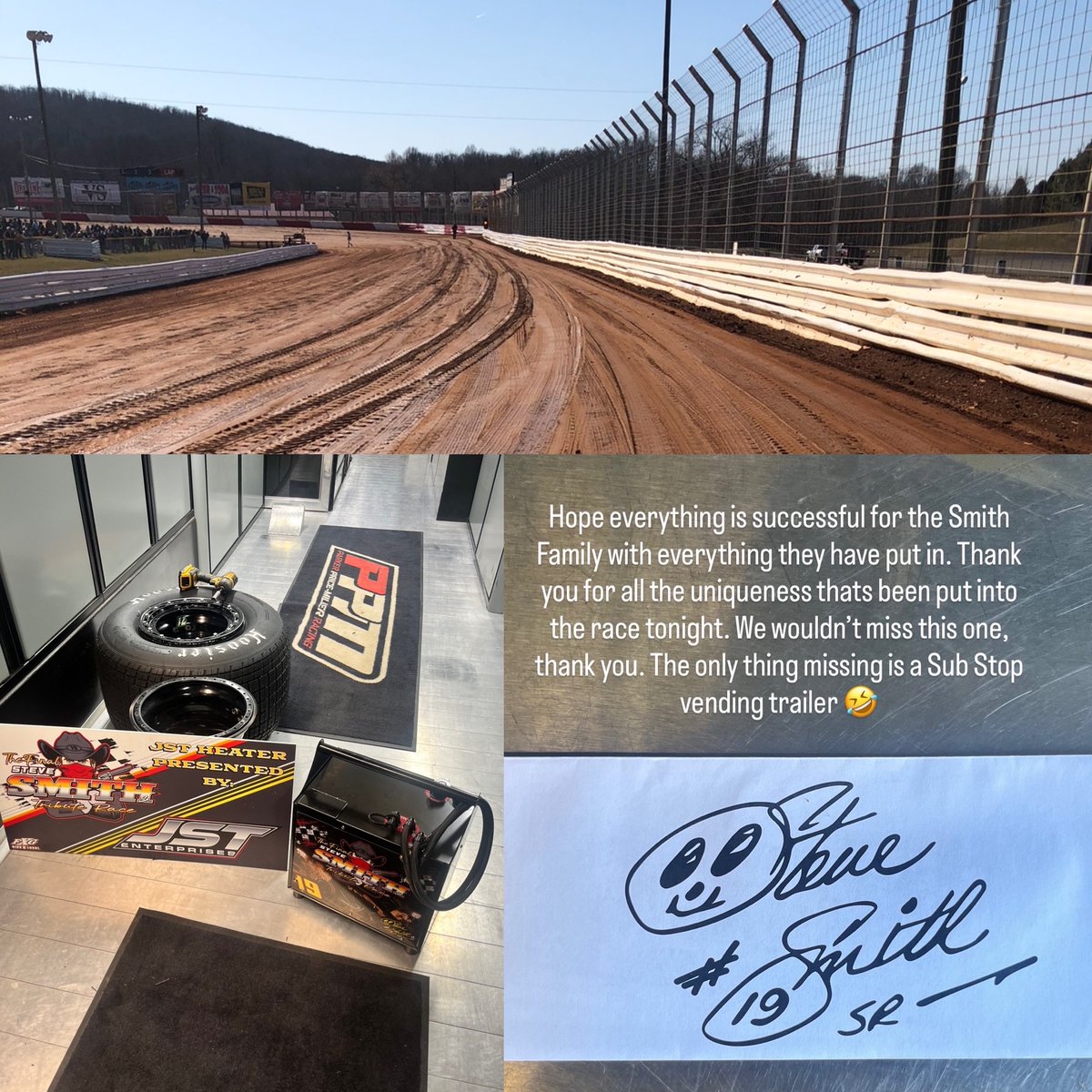 IndyRaceParts's tweet photo. Let’s hear it for @bleppo71! He absolutely knocked it out of the park. From putting up extra purse $ to laying out unique gifts for the teams, drivers &amp; fans, his dedication is next level 👏🏻  Thank you, Brian, the Smith Family &amp; all the sponsors 4 making this race ☝️ to remember. https://t.co/ngSwEGid3M