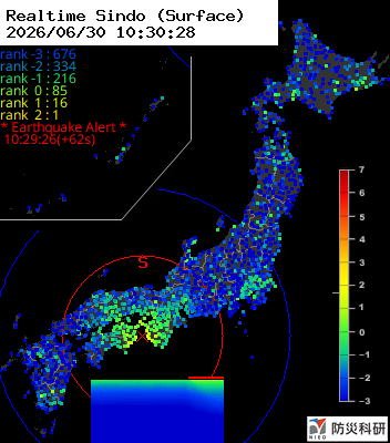 eqmap's tweet photo. [2026-06-30 10:29:10]
震源: 紀伊水道 / 深さ: 50km / 規模: M3.8
推定最大震度: 2 (第4報/最終) #地震 https://t.co/qCmJsOBYWh