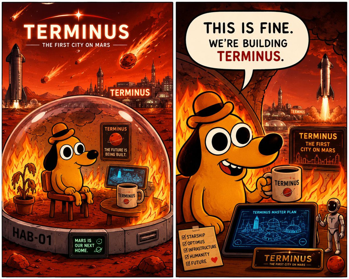 TERMINUS_MEME's tweet photo. This is fine.

We're building Terminus. https://t.co/ZTjMRzzssT