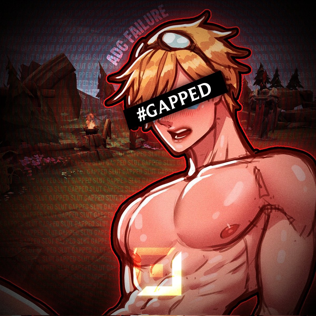 DarkinDomGap's tweet photo. Due to popular demand, I made a PFP for each in-game role (Jungle and Top plus whit a Banner is on the comments), Feel free to use it whit a #GAPPED on your Bio 😮‍💨🫵🏻. https://t.co/7nqEESACSu