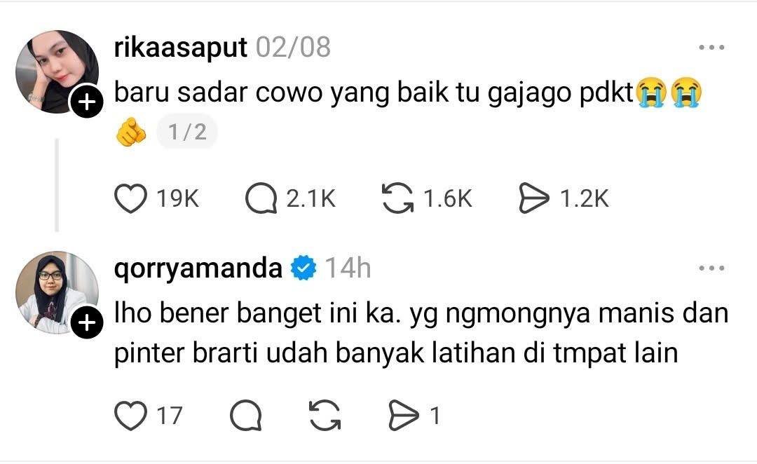 haloopulici's tweet photo. berarti aku cowo baik ya? karena gak jago pdkt https://t.co/ZskWHQac2D