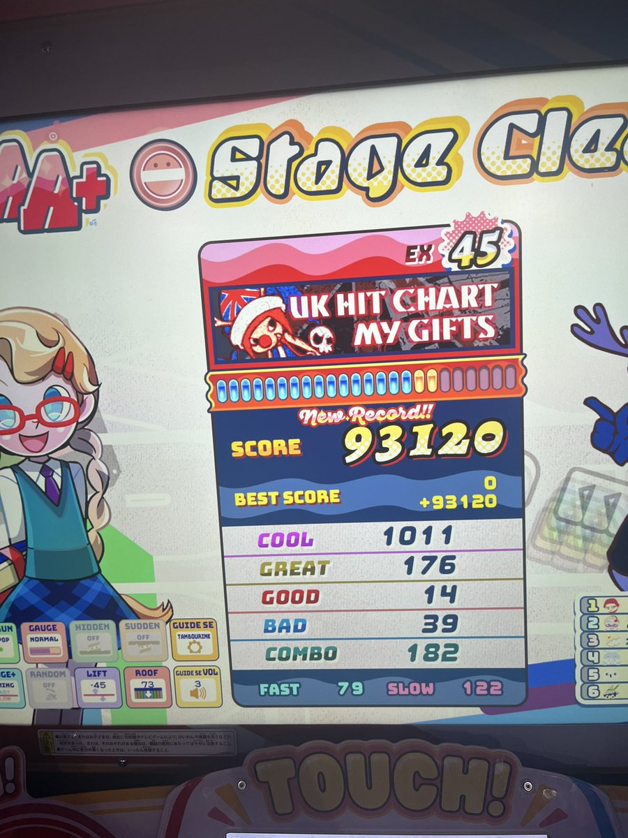 cafettyo's tweet photo. 音ゲーもちょこちょこ合間にやったり

graviton久しぶりにやったけどフルコンはとても上手🥳
ギガデリ🐤も多分初
ポップンペシペシして45のクリア増え
CPU1、2さんの無双 https://t.co/Ar16OaRwHv