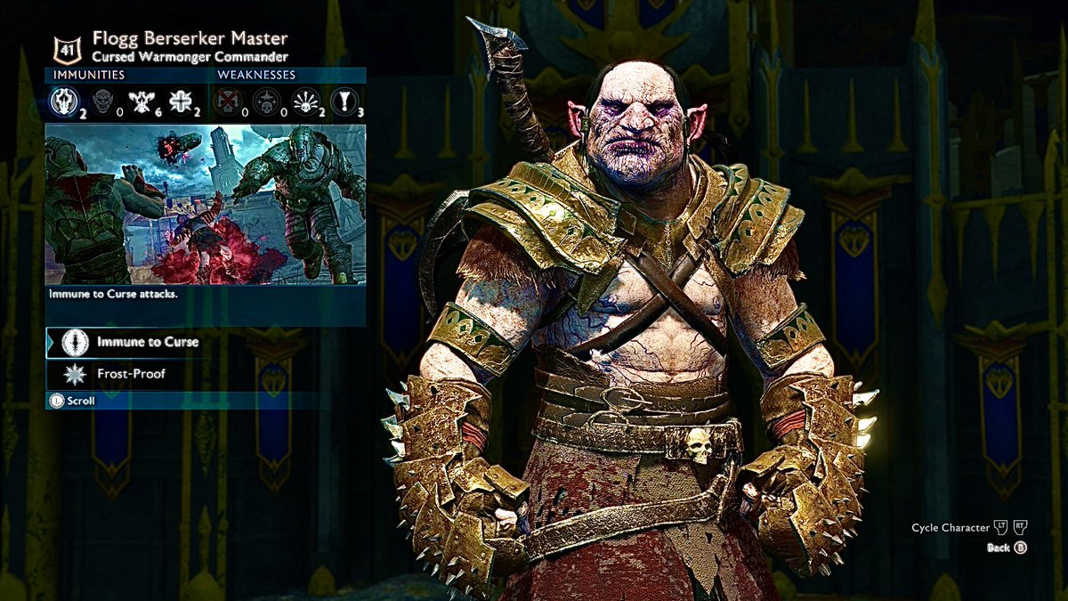 K33P_Plays's tweet photo. Flogg Berserker Master😈

#middleearthshadowofwargameplay
#lordoftherings #shadowofwar #gaming #explore 
YouTube 🙏🏾
https://t.co/MQpBXjlsQR
Instagram
https://t.co/FXGI8SR7pY https://t.co/HLuydIxrWS