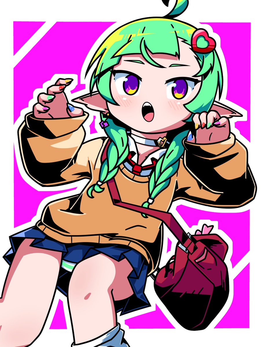 SaltlessSugary's tweet photo. Gyaru-ish Nah repost because I still like this one. https://t.co/JyNkmSUkKv