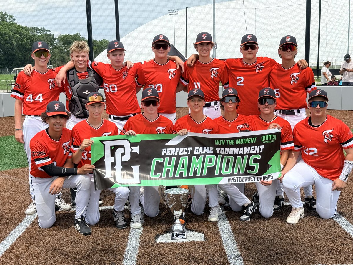 ILTigers2029's tweet photo. Congratulations to the Illinois Tigers Scout Team for winning the Perfect Game Heartland Championship Series in Springfield, IL. https://t.co/lCyFDZ0Z3P