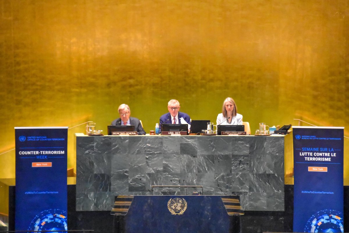 oman_un's tweet photo. تشارك #سلطنة_عُمان في أعمال أسبوع الأمم المتحدة الرابع لمكافحة الإرهاب بمقر الأمم المتحدة في نيويورك، تأكيداً لالتزامها بتعزيز التعاون الدولي، ودعم الجهود متعددة الأطراف لمواجهة الإرهاب وفق القانون الدولي والاستراتيجية العالمية للأمم المتحدة.
 https://t.co/5vDcXUKFkQ #العمانية https://t.co/p91cxXY6vN