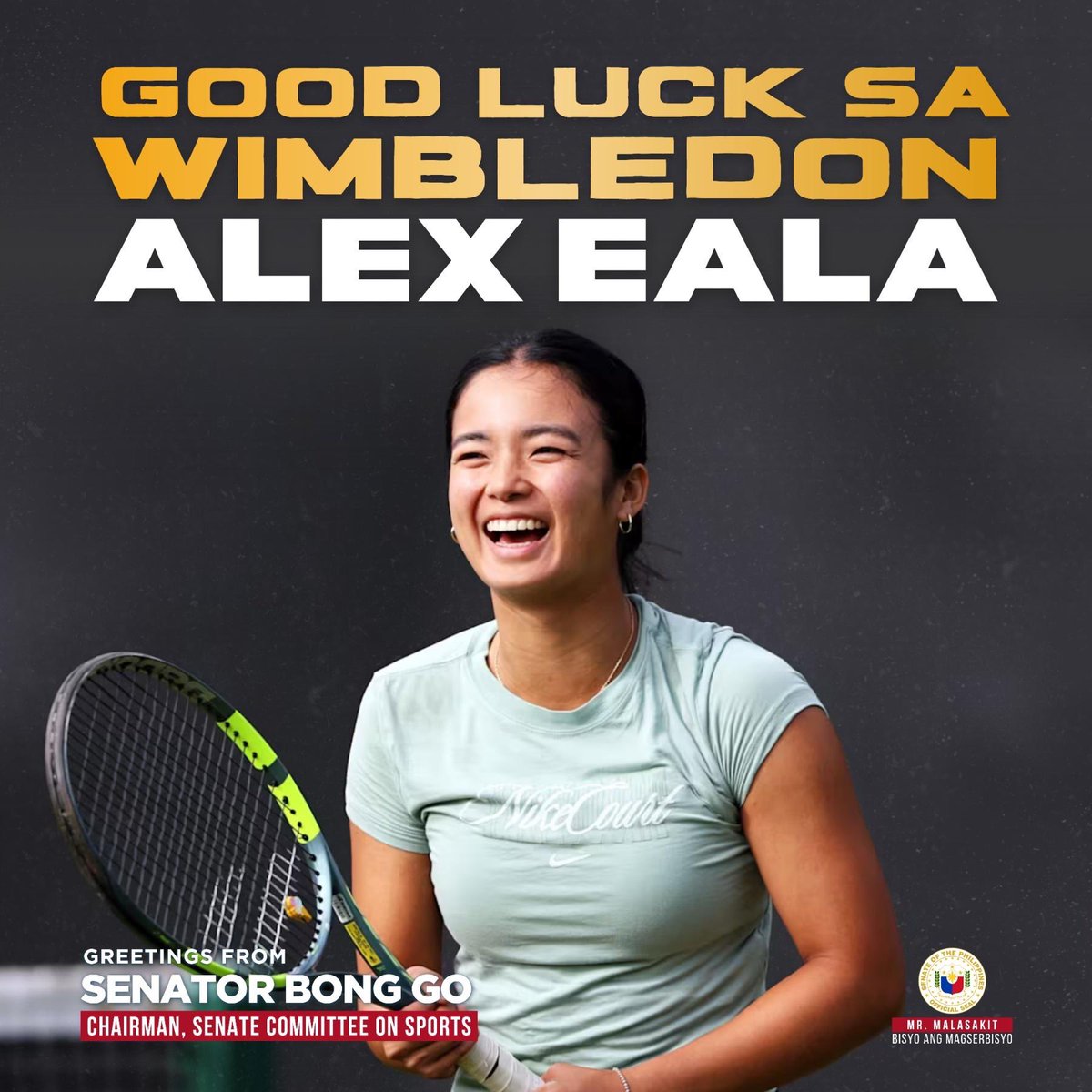 SenatorBongGo tweet picture