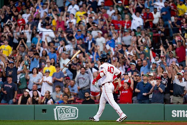 BallParkBuzz's tweet photo. 5 in a row!! That’s exactly the response you wanted to see following the 4-game series sweep of the Yankees. 

Must keep the momentum going. https://t.co/C3dhTBB7K7
