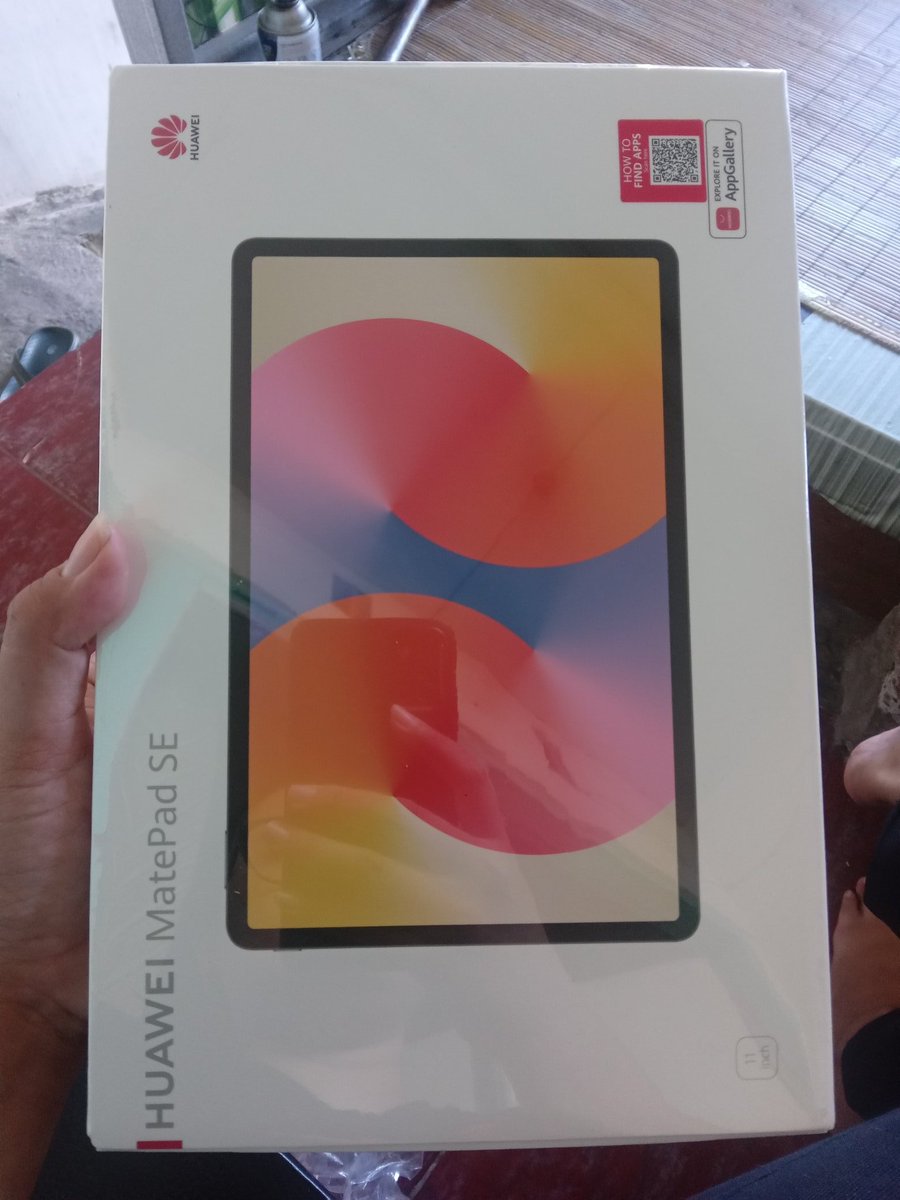 skzbangs's tweet photo. Halo warga jogja, aku mau menjual Huawei Matepad SE 11 ini dikarenakan 1 dan lain hal. Spesifikasinya:
RAM 4 GB
ROM 128 GM
Nebula Grey
Masih baru dan segel, belum di unboxing
2,6 jt
📍Kasongan, Bantul
Bisa COD Jogja kota

Terimakasih 

#wts #huaweimatepad https://t.co/C85jbhXyLP