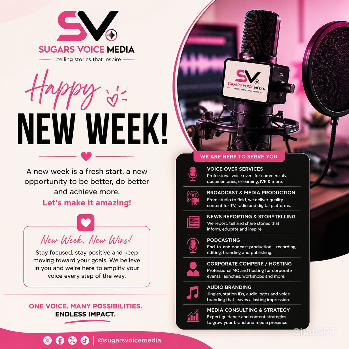 QueenSugarSabi's tweet photo. Welcome to a new week. Let's give your brand a voice.
#2014worldcup #saed https://t.co/OxYR7CtLkr