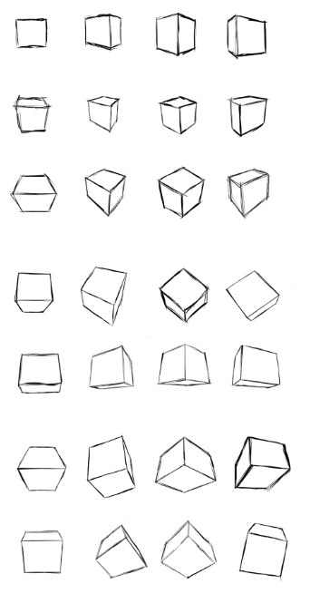 Kingsley_Arts's tweet photo. Posting the studies + what I learn along the way.

First takeaway: of course my heads look weird at angles. I never learned to draw boxes at angles. 📦 https://t.co/AxB4iCPBCY