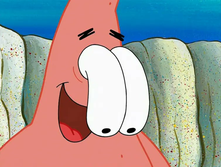 ImWutzPopular's tweet photo. @mymixtapez Cheeks looking like Patrick's eyes https://t.co/nvmoFUdRNA