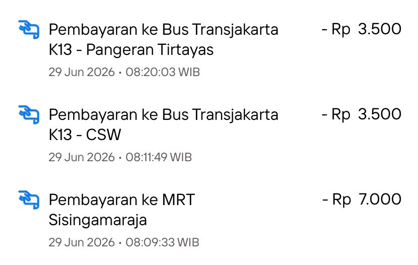 ribbyah's tweet photo. Kayanya kasus ini udah berkali-kali yaa. Saldo terpotong 2 kali saat tap in dan tap out. Emang gak mau dibenahin apa emang udah terbiasa korup? @PT_Transjakarta https://t.co/evlvxDCDR9